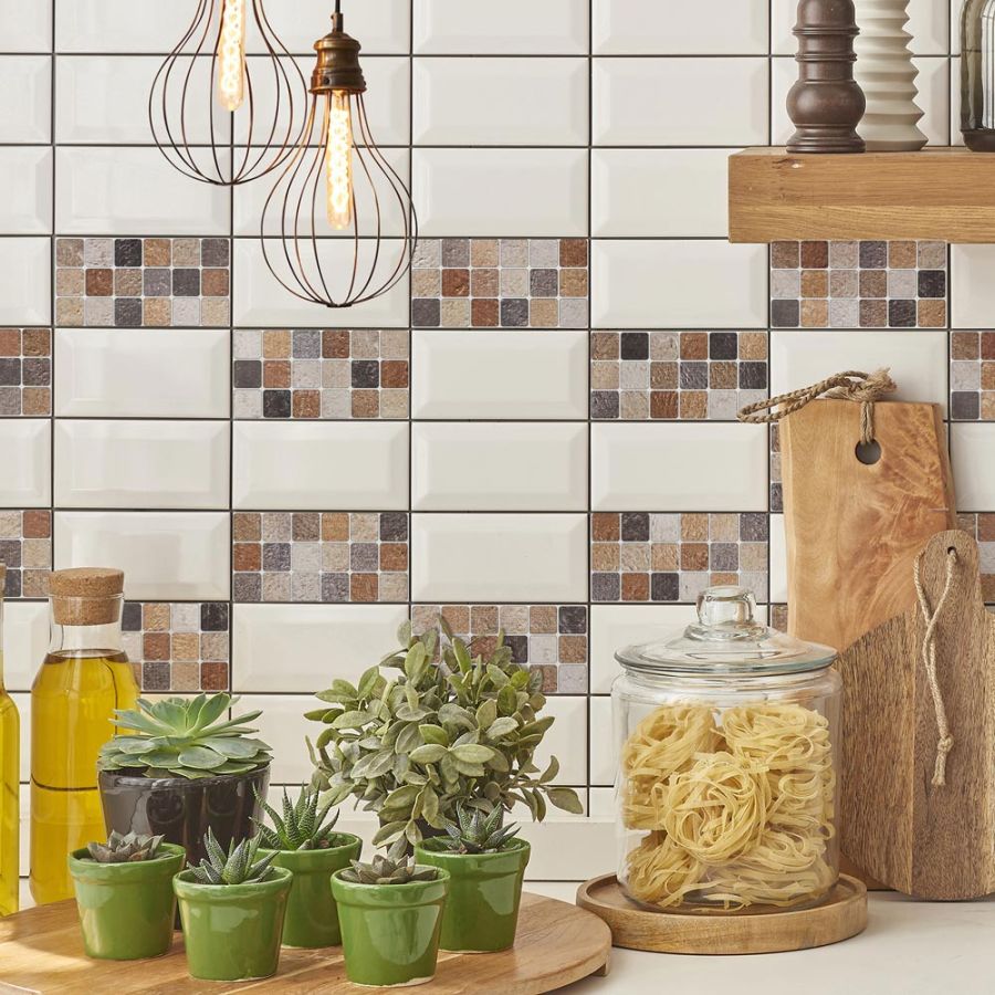 Tile Natural πλακάκια διακόσμησης τοίχων κουζίνας & μπάνιου (31312) Ango 31312