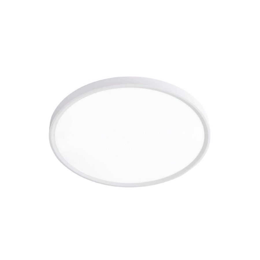 Πλαφονιέρα οροφής LED 40W 3CCT by switch on base σε λευκή απόχρωση D:50x2,5cm 42036-B-White