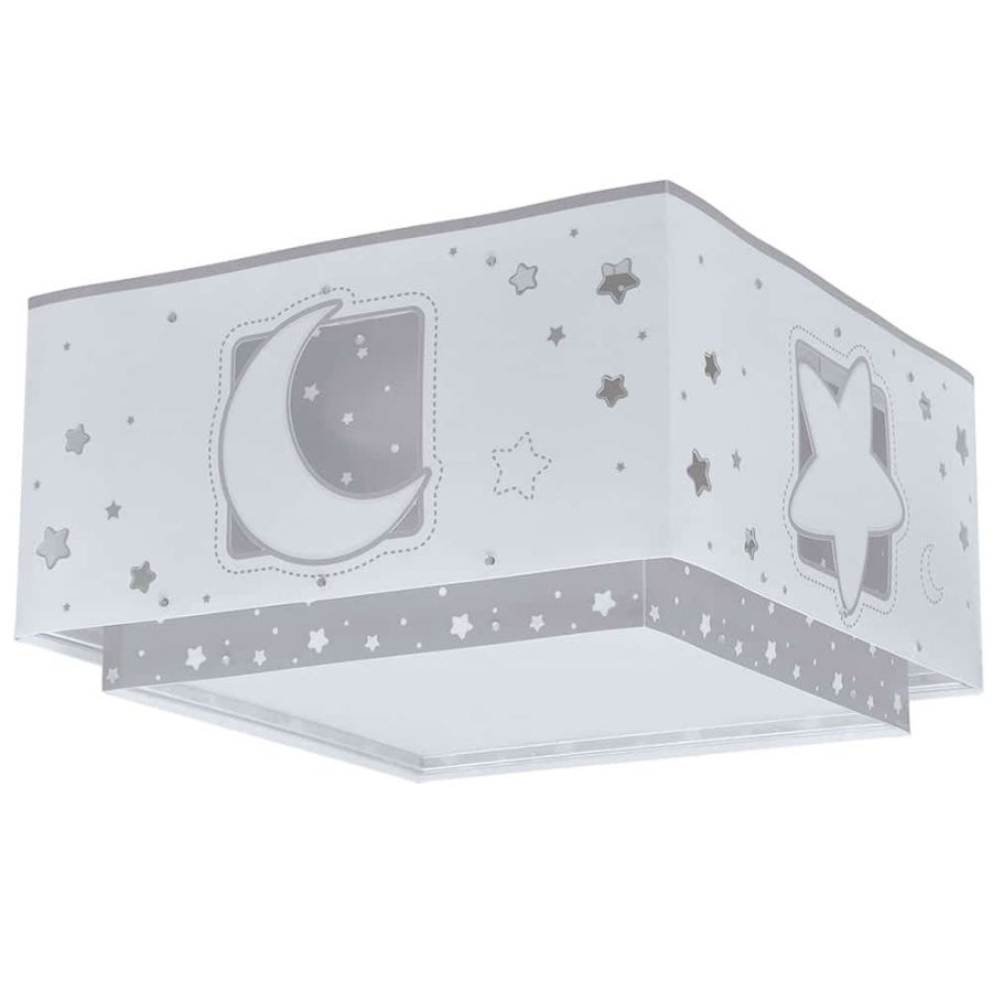 Moonlight Gray πλαφονιέρα (63236Ε) Ango