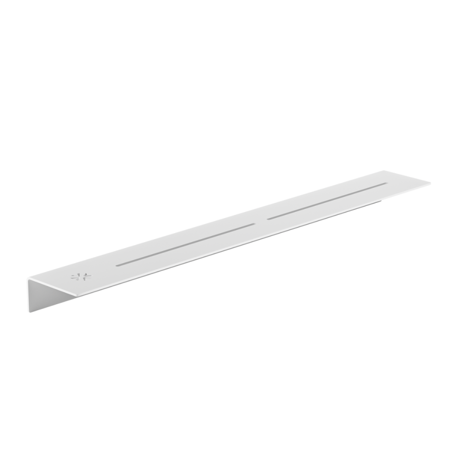 Ράφι Επιτοίχιο με αποστράγγιση W700xD93xH50mm Stainless Steel White Mat Verdi Strantza 7232101