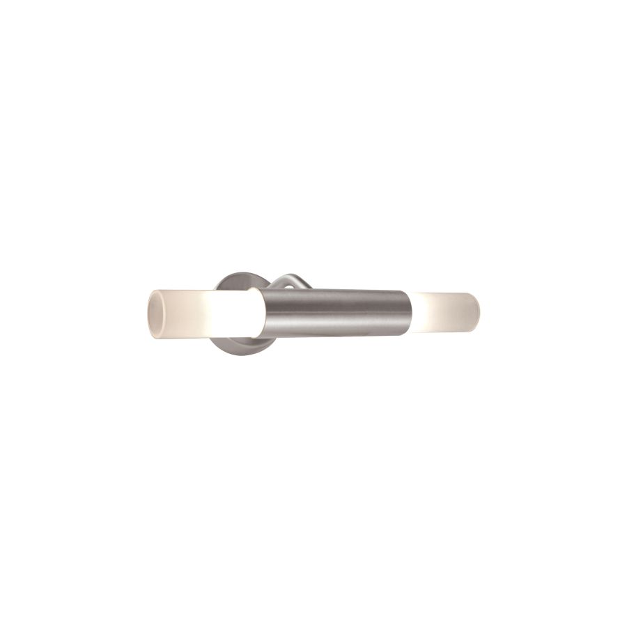 Απλίκα Χρώμιο-Οπάλ Γυαλί 1xG9 WL17066 SANTA WALL LAMP SATIN CHROME Α2 Homelighting 77-3656