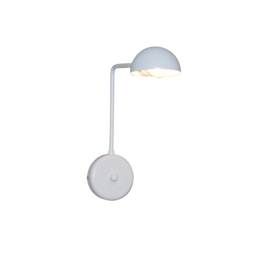 HL-3531-1 AM ALISON WHITE WALL LAMP HOMELIGHTING 77-3859