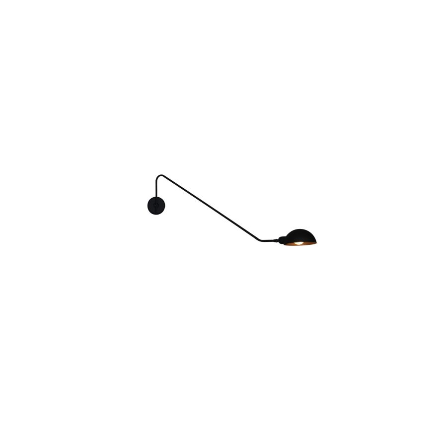HL-3547-1 L MASON BLACK WALL LAMP HOMELIGHTING 77-3936