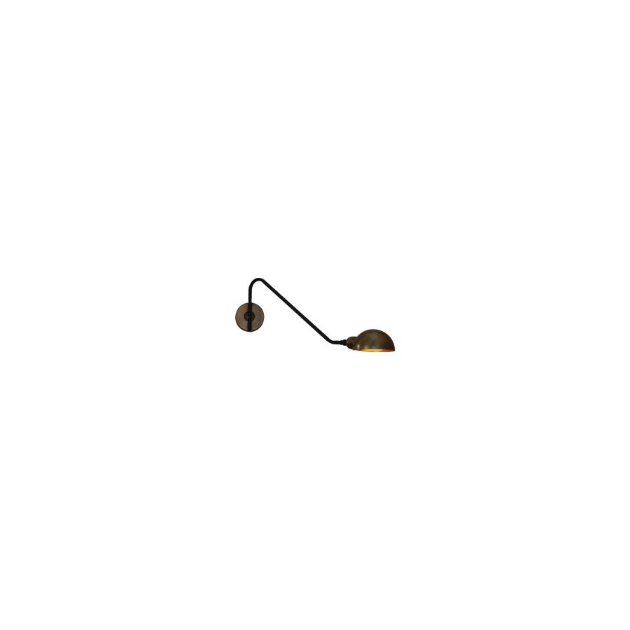 HL-3548-1 S MASON OLD BRONZE & BLACK WALL LAMP HOMELIGHTING 77-3940