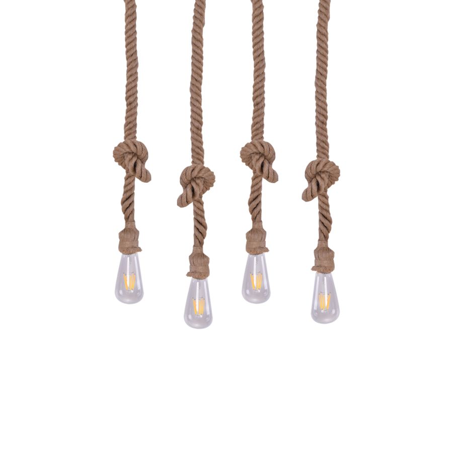 SE147-27-4 MAYA PENDANT LAMP ROPE+ HOMELIGHTING 77-4345