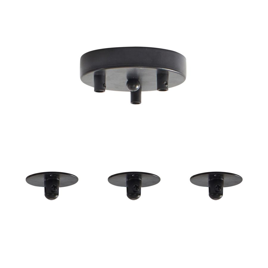 SE21-AC-BL3 BLACK BASE Β1 # HOMELIGHTING 77-8245