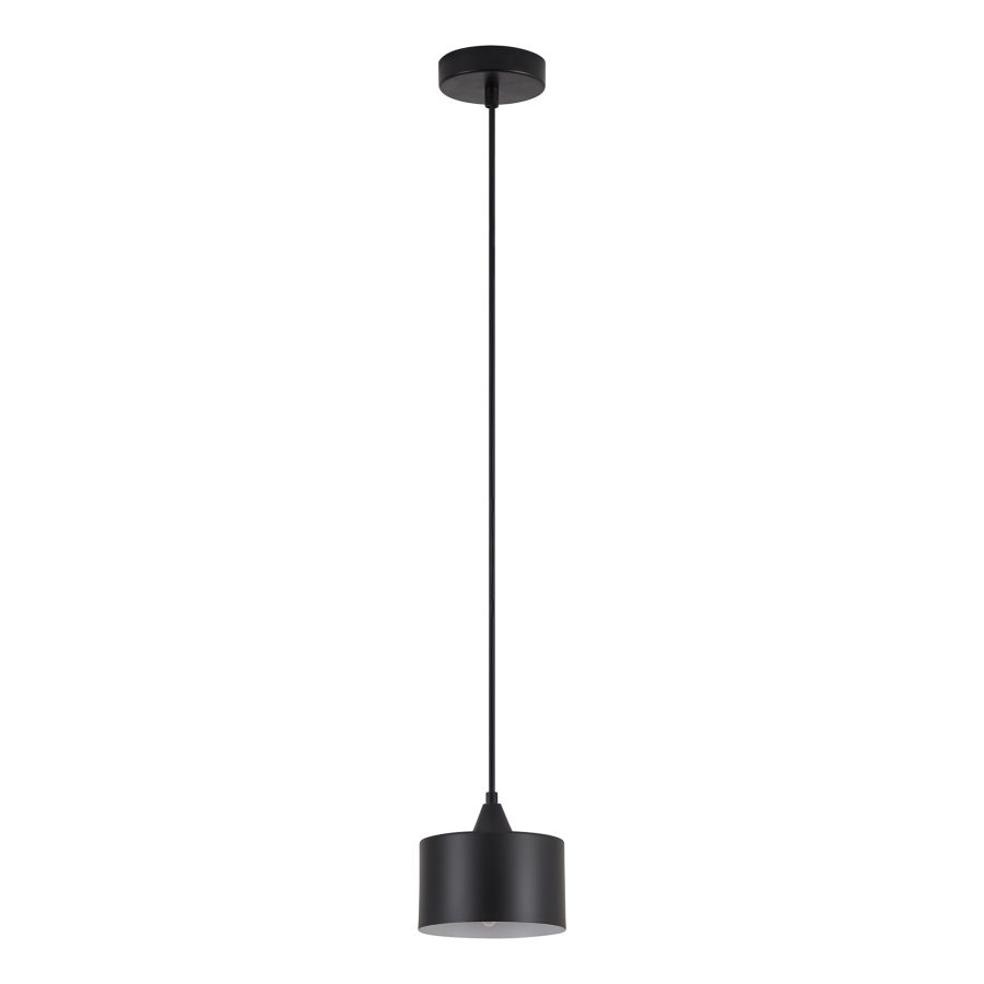 SE21-BL-B10-MS1 ADEPT PENDANT Black Metal Shade + HOMELIGHTING 77-9037