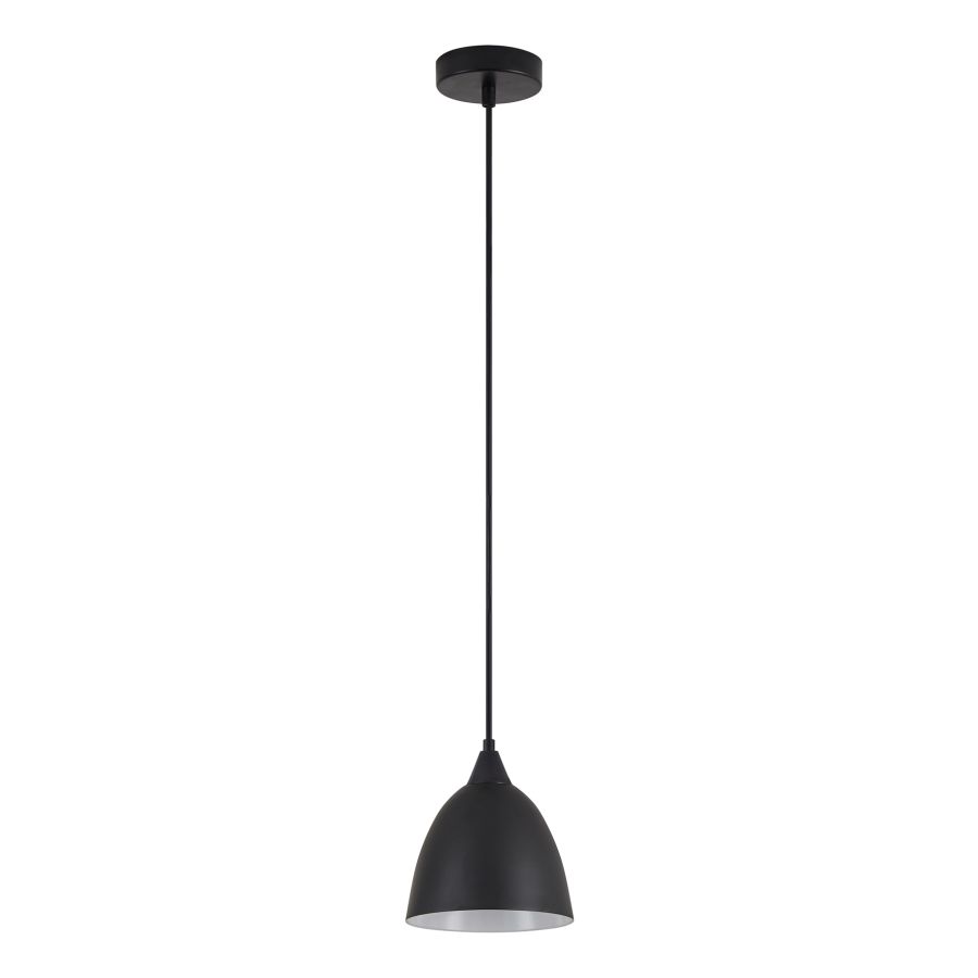 SE21-BL-B10-MS2 ADEPT PENDANT Black Metal Shade + HOMELIGHTING 77-9045