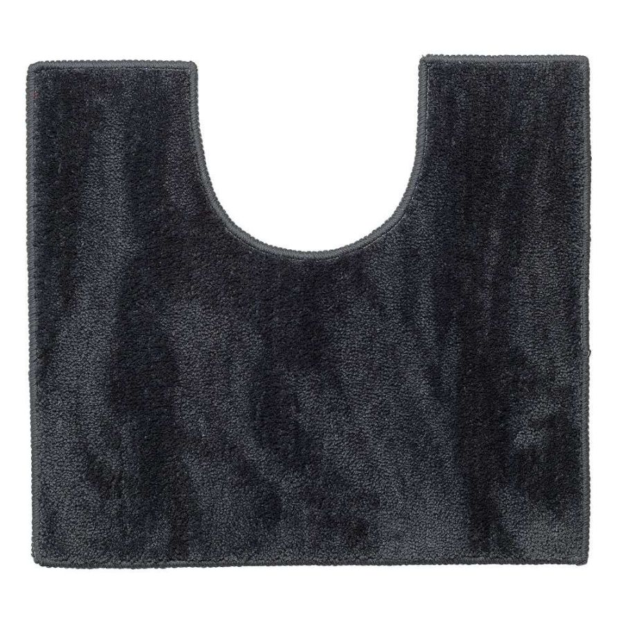 Πατάκι Λεκάνης Μπάνιου Πολυεστερικό 45x50cm Sealskin Doux Dark Grey 800116