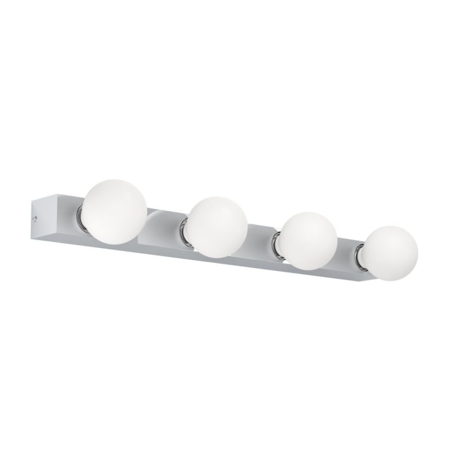 Φωτιστικό Επιτοίχιο Τοίχου Χρωμέ L60cm 4xE27 Eglo Guanal 900518