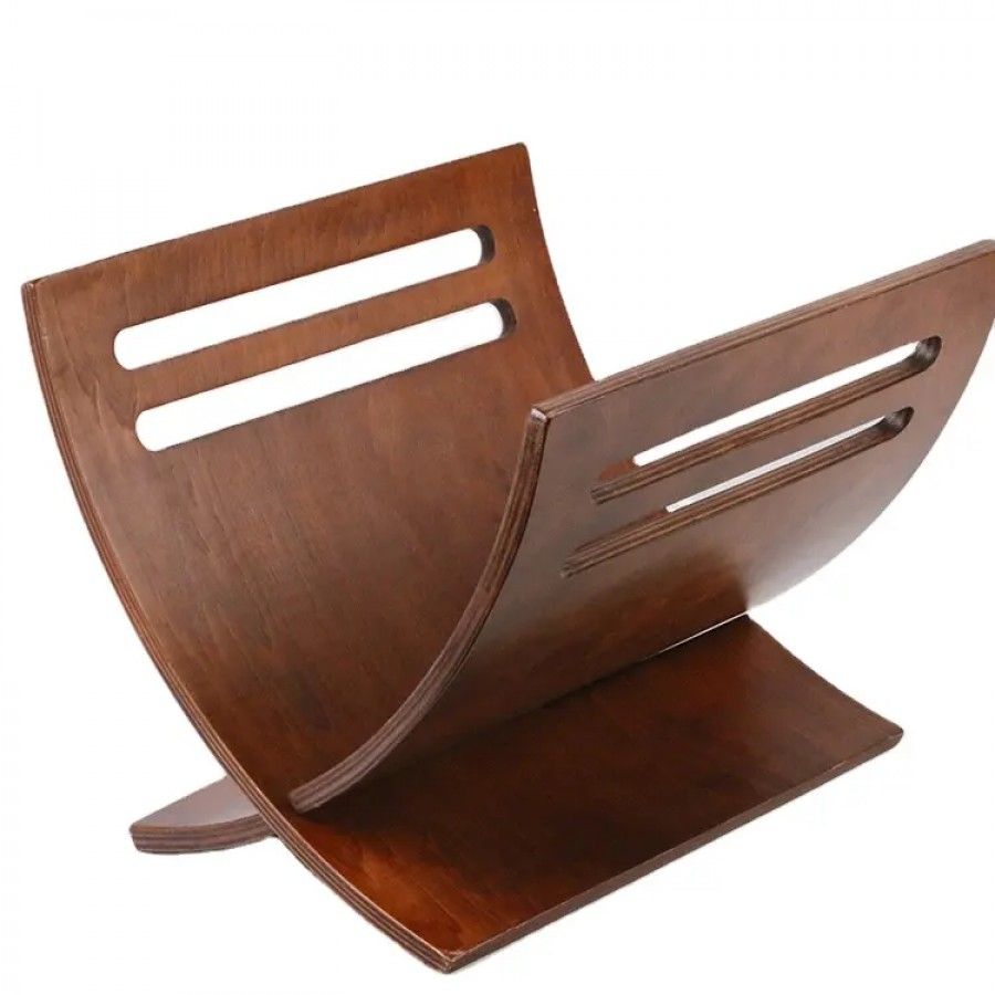 Θήκη Εφημερίδων -Περιοδικών 30x26x27cm Ξύλο Απόχρωση Σκούρο Καφέ Etoile MB-2787A