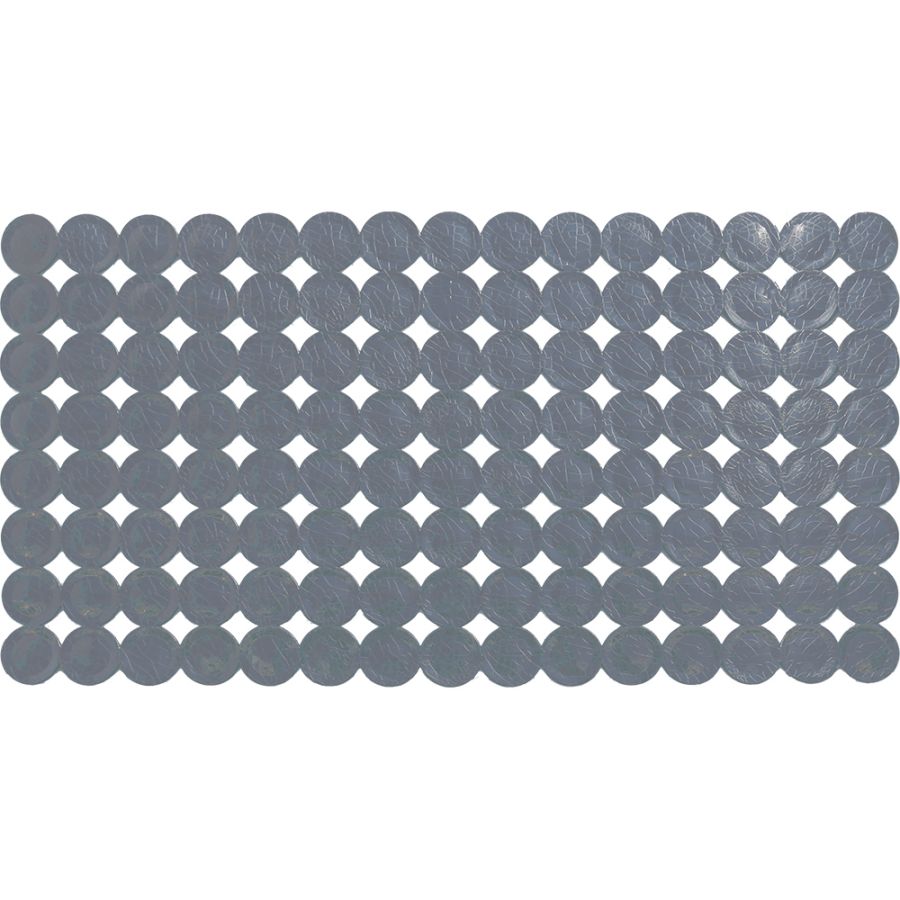 Πατάκι Μπάνιου Αντιολισθητικό 35x67cm Grey Bubble San Lorentzo 201453