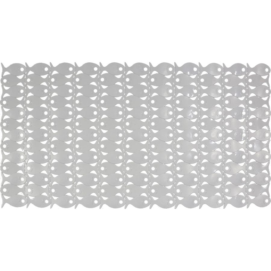 Πατάκι Μπάνιου Αντιολισθητικό 35x70cm Sea Fish White San Lorentzo 202403WHITE