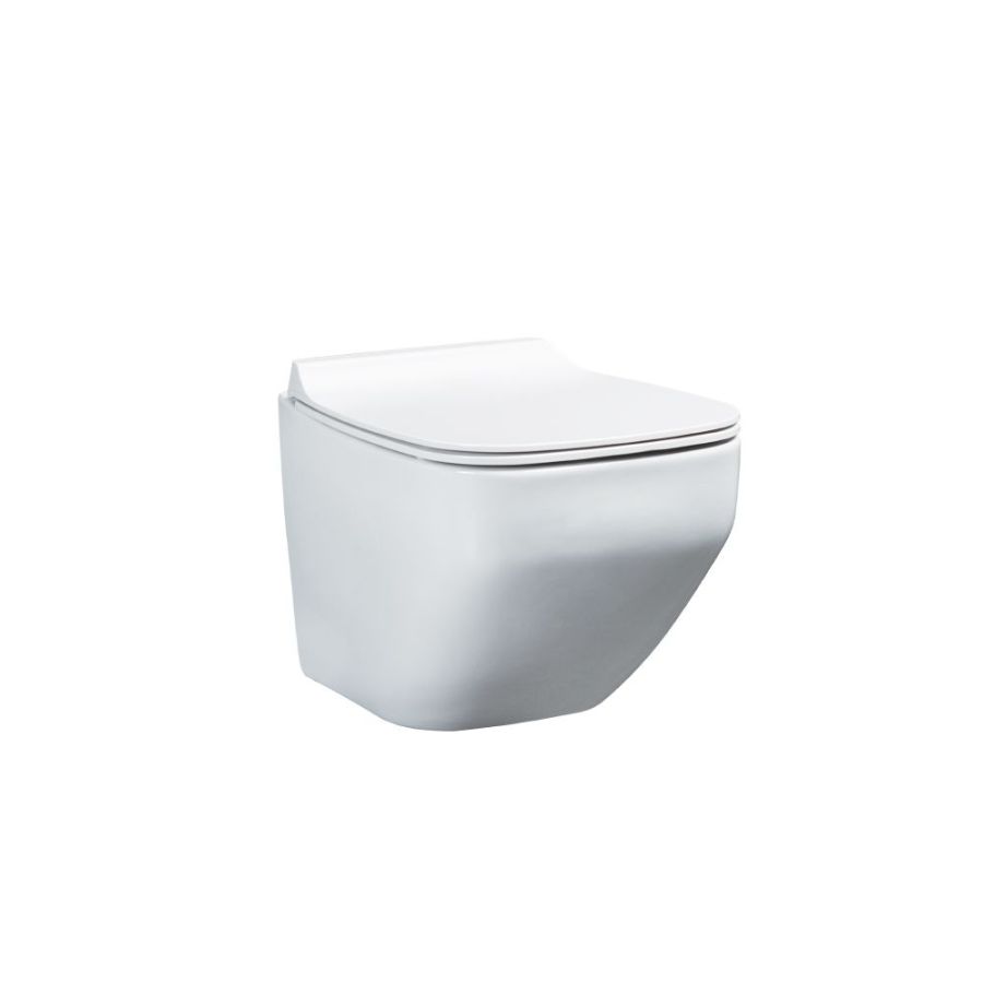 Λεκάνη Κρεμαστή 50x39x30cm Κάλυμμα Αποσπώμενο Slim Soft Close Ege Aurora 50146-50147