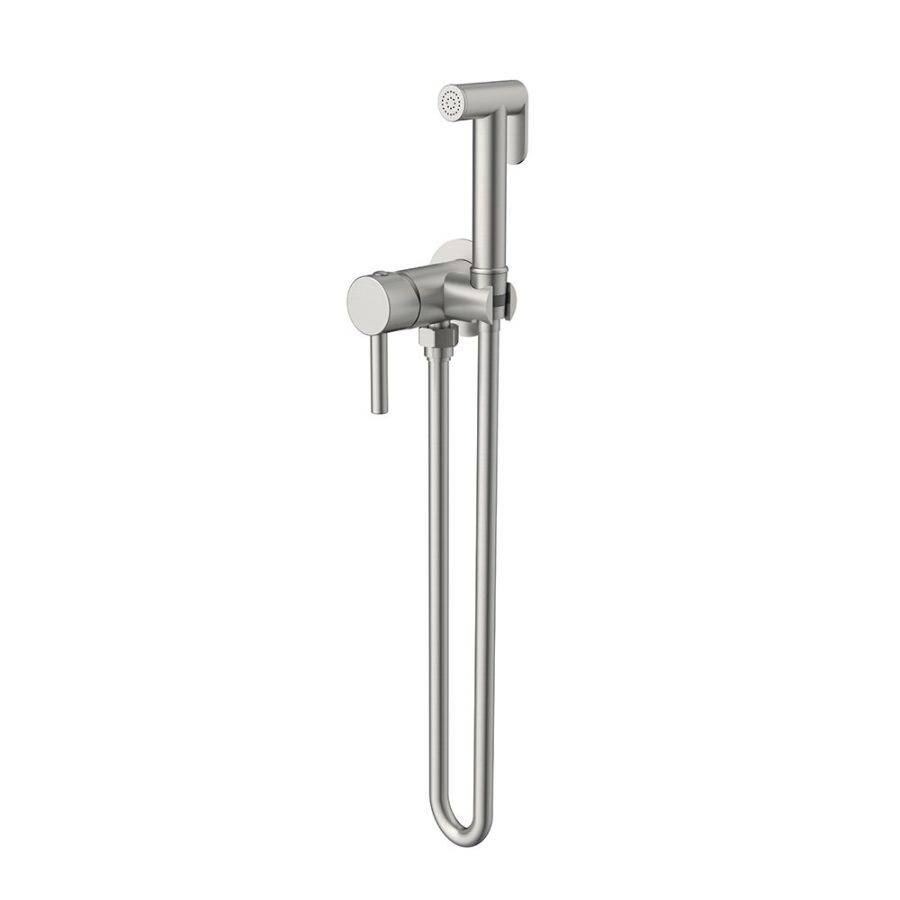 Σετ Σύστημα Μπιντέ Ορειχάλκινο Brushed Nickel Orabella Diana Set 15227