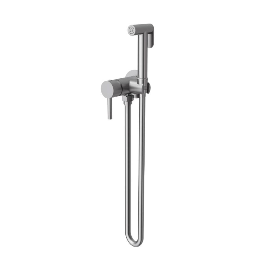 Σετ Σύστημα Μπιντέ Ορειχάλκινο Gun Metal Light Orabella Diana Set 15226