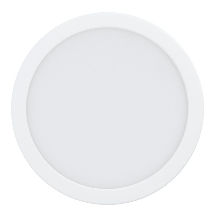 Στρογγυλό Χωνευτό Λευκό 21.6cm LED Panel 16,5w 2700-6500K 2100lm Eglo Fueva 98842
