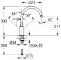 Μπαταρία Κουζίνας 1 οπής Grohe Bauedge 31367 