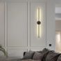 Φωτιστικό Απλίκα Επίτοιχη Μαύρη 80x8x80cm Led 12W 3000K Homelighting Viola 77-50482