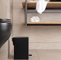 Πιγκάλ Επιτοίχιο W80xD80xH95 cm Inox Aisi 304 Sanco Toilet Brush Holders 91572-A90