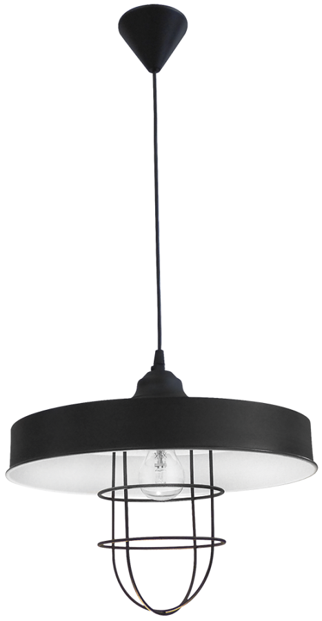 Κρεμαστό φωτιστικό LM-310 1/L NAVY-S- BL-WH Heronia 34-0049