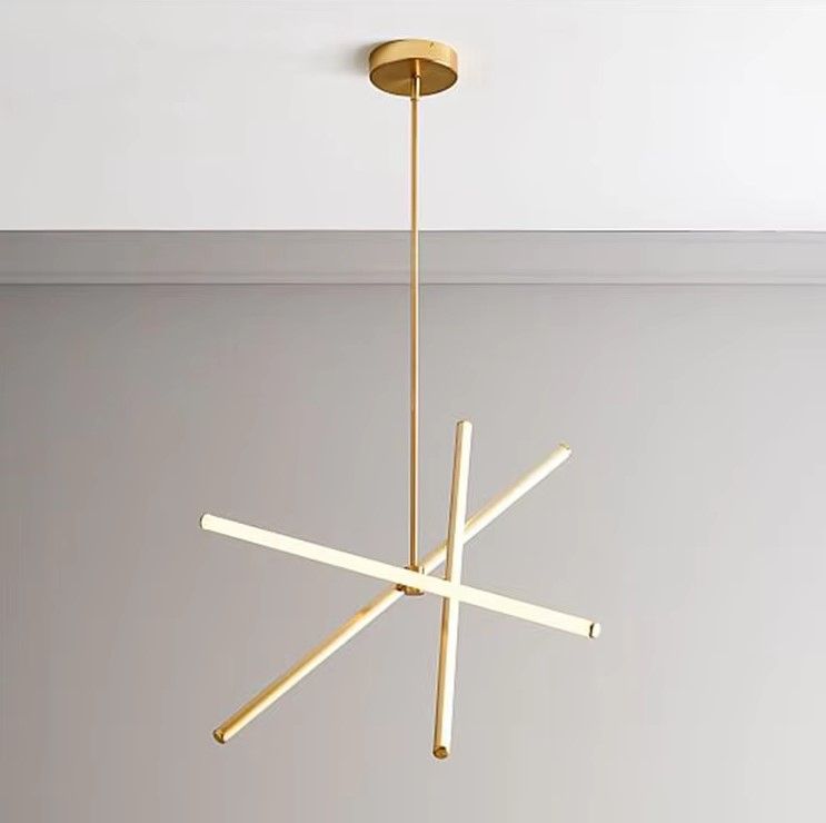 SE LED 50 VAMOS PENDANT GOLD 23W  3CCT 50x50x110cm IP20 220V 2 YEARS WARRANTY A2 HOMELIGHTING 77-50635