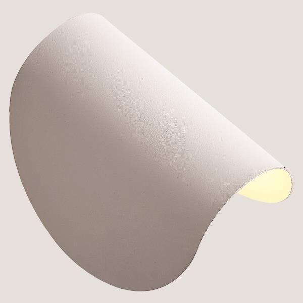 ΑΠΛΙΚΑ ΤΟΙΧΟΥ LED 5W 16,5X10,5 ΛΕΥΚΟ ARTE ILLUMINA URANIA Eurolamp 144-55003