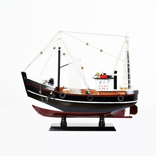 ΚΑΡΑΒΙ, ΜΠΛΕ , 45x14x39cm Eurolamp 600-44992