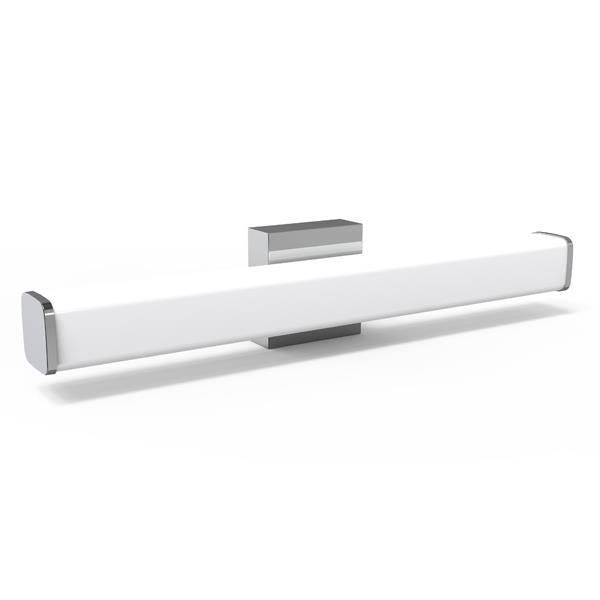 ΑΠΛΙΚΑ ΜΠΑΝΙΟΥ ΤΕΤΡΑΓΩΝΗ 15W 3CCT 600mm  IP44 ΝΙΚΕΛ ARTE ILLUMINA PALM Eurolamp 144-80543