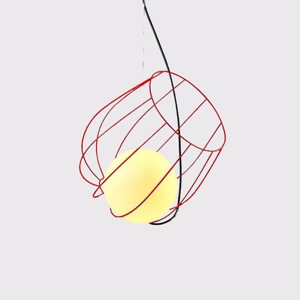 ΦΩΤΙΣΤΙΚΟ ΣΠΙΡΑΛ  Φ360 ΚΟΚΚΙΝΟ "ΝΑΞΟΣ" Eurolamp 153-56322
