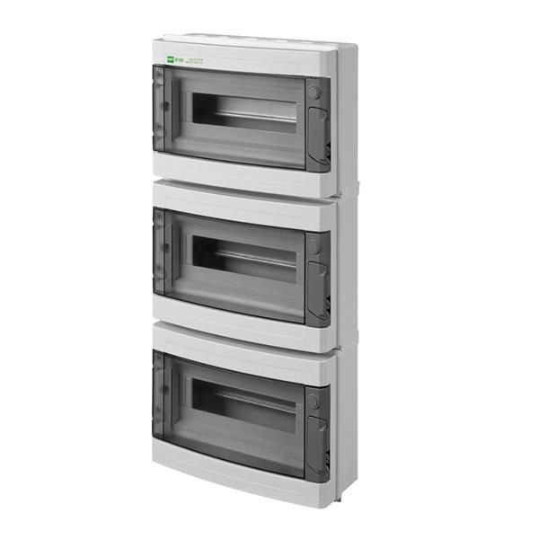 ΠΙΝΑΚΑΣ ΕΞΩΤΕΡΙΚΟΣ LUX 3Χ12 IP65 PE+N Eurolamp 151-25137