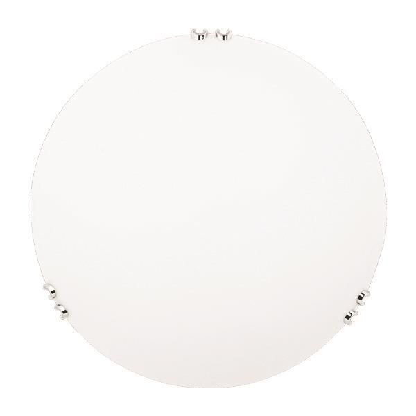 ΠΛΑΦΟΝΙΕΡΑ ΤΟΙΧΟΥ Φ40 2ΧΕ27 ΛΕΥΚΟ/ ΝΙΚΕΛ  ARTE ILLUMINA PAROS Eurolamp 145-22405