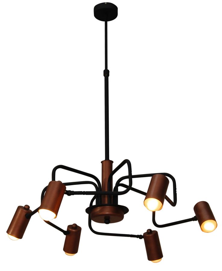 HL-3522-6 HANNAH OLD BRONZE & WHITE PENDANT HOMELIGHTING 77-3780