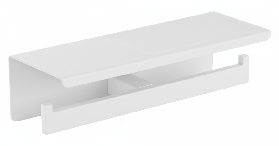 Χαρτοθήκη Διπλή Λευκό Bronze Art Genesis 54V1-AA