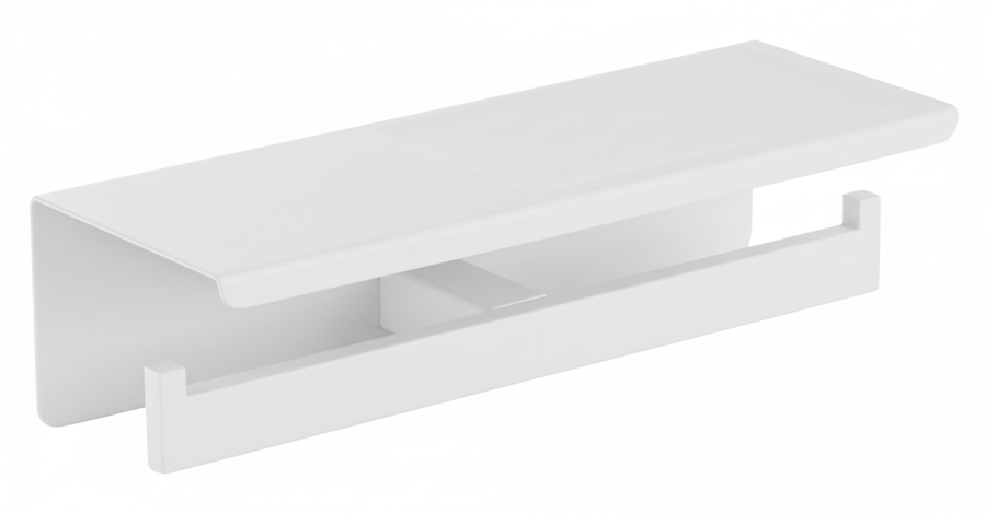 Χαρτοθήκη Διπλή Λευκό Bronze Art Genesis 54V1-AA