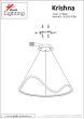 SE LED 70 KRISHNA PENDANT BLACK HOMELIGHTING 77-8166