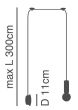 SE21-GM-4-NM1W-MS50 ADEPT TUBE Gold Matt Wall Lamp Black Metal Shade+ HOMELIGHTING 77-8836