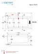 Μπανιέρα Υδρομασάζ Ακρυλικό Carronite  170*75 εκ. Carron Sigma 428CH 