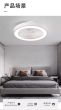 SE LED F50 MARCO WHITE FAN 30W SMART WITH CONTROL 50X50X20cm 3000K-6500K 85-265V 2 YEARS WARRA HOMELIGHTING 77-50620