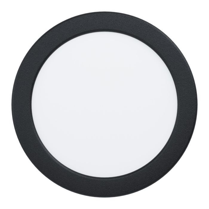 Σποτ Στρογγυλό Χωνευτό Μαύρο 15,5cm IP44 LED 10,5w 3000K 1350lm Eglo Fueva-5 99212