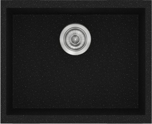 Sanitec Νεροχύτης 341 Classic 50×40 341-22-Metallic-Space