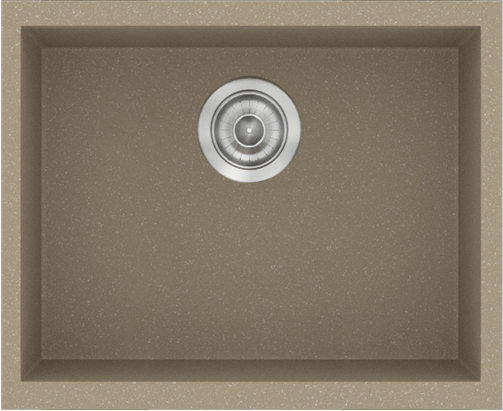 Sanitec Νεροχύτης 341 Classic 50×40 341-42-Granite-Taupe