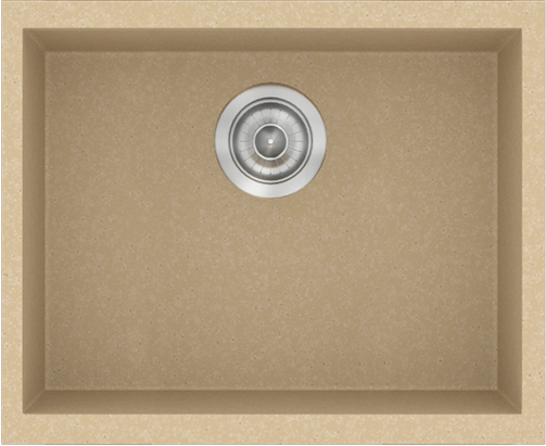 Sanitec Νεροχύτης 341 Classic 50×40 341-45-Granite-Cappuccino