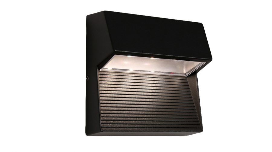 Φωτιστικό Απλίκα Εξ.Χώρου IP65 15x14x7cm Led SMD 6w 3000K 1080lm Χυτό Αλουμίνιο Γραφίτης Sun Light 5225