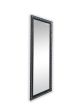 Καθρέπτης Επιτοίχιος Π70xY170 εκ. Black-Silver Wood Πλαίσιο Mirrors & More Sonja 1070396
