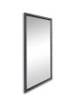 Καθρέπτης Επιτοίχιος Π100xY200 εκ. Black-Silver Wood Πλαίσιο Mirrors & More Sonja 1070496