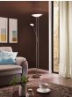Φωτιστικό Δαπέδου LED 3000K Υ180xΜ25cm Nickel Satine Eglo Baya 93874