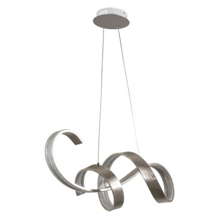 Φωτιστικό Κρεμαστό 70x27xΗ100cm Πλεκτό Νίκελ Ματ Led 100w 4000K 7000lm PDC 672 SL ARlight 0104413