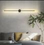 SE LED 80 VIOLA BLACK WALL LAMP 12W 3CCT WITH MEMORY 2 YEARS WARRANTY Δ1 HOMELIGHTING 77-50482