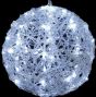 120Led Φωτιζόμενη Ακρυλική Μπάλα Με Ψυχρό Φωτισμό Και Μετασχηματιστή Ip44,50cm Lianos 52199